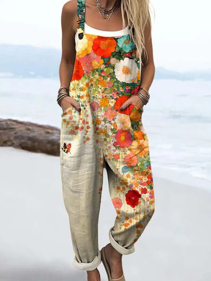 Lyrah - Wildflower Breeze Jumpsuit