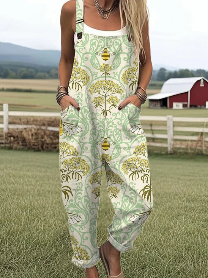 Oriolene - Honeybee Bloom Jumpsuit