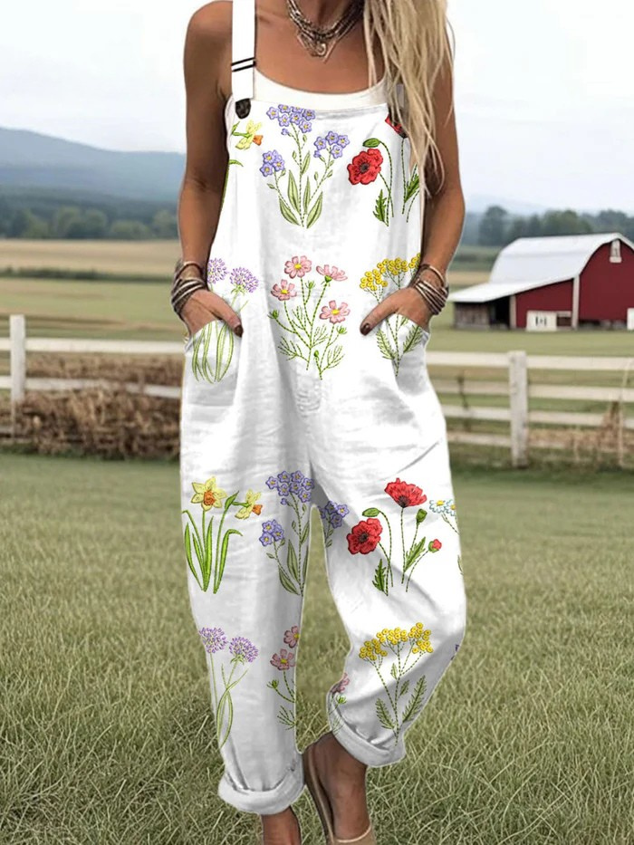 Annelore - Wildflower Trail Jumpsuit