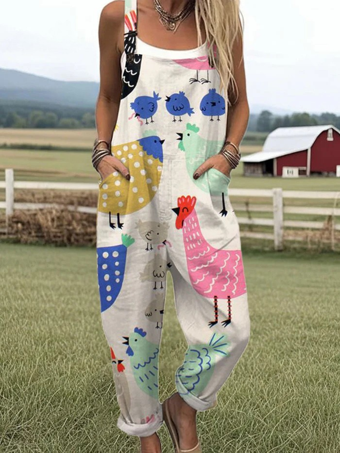 Fawn - Chicken Chatter Jumpsuit