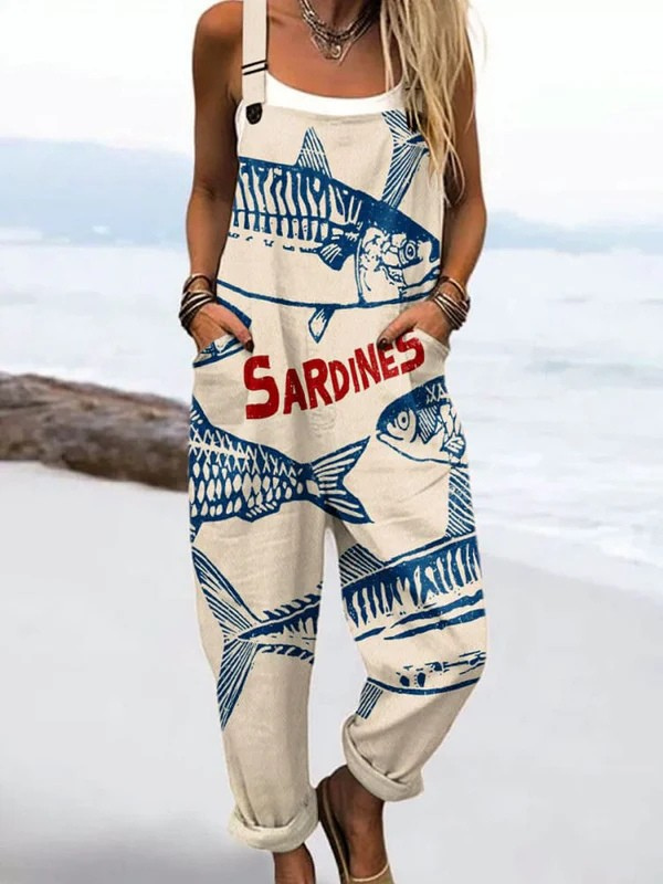 Jessalina - Sardine Stroll Jumpsuit