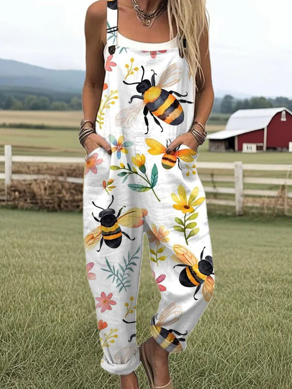 Kalliope - Bee Blossom Jumpsuit
