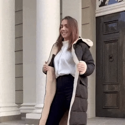 Percival - Longline Sherpa-Lined Puffer Coat