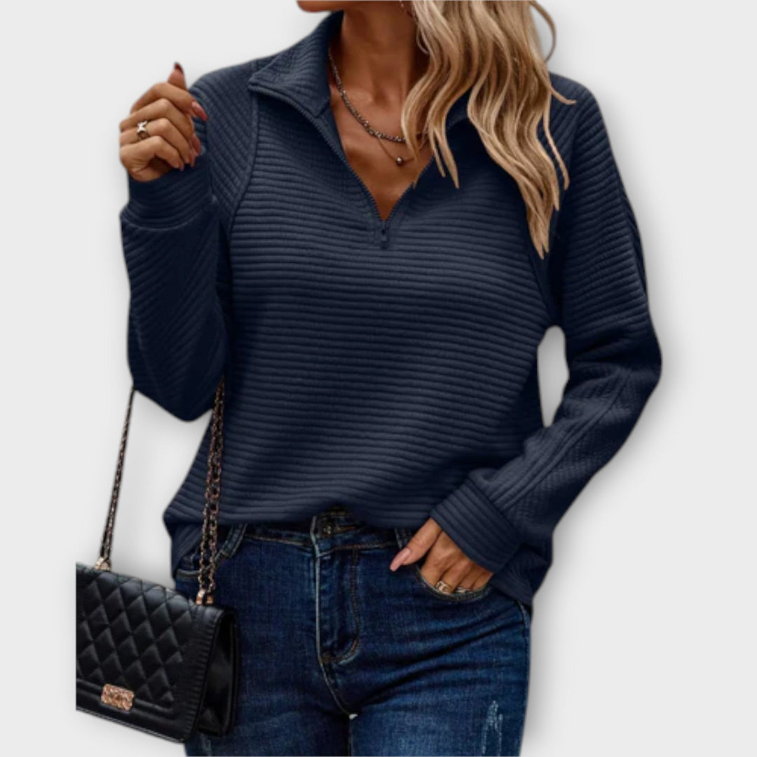 Arabella - Half zip Pullover