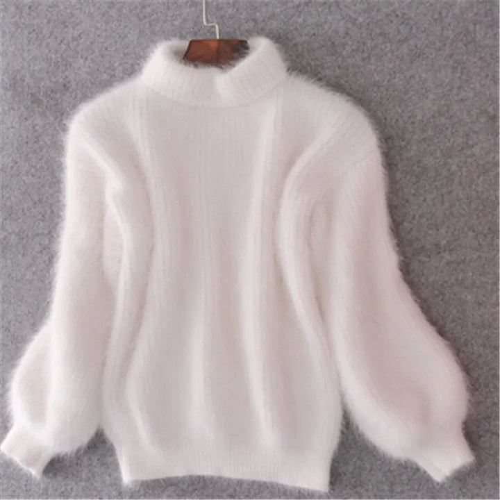 Amara - Vintage Sweater for Women Comfortable and Elegant Rollneck Sweater