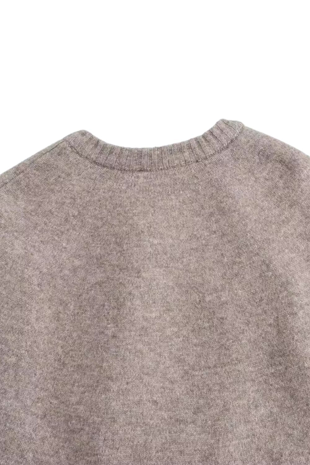 Dextra - Women's round neck cape vest with casual style