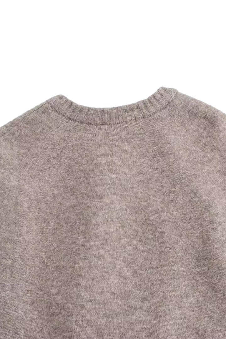 Dextra - Women's round neck cape vest with casual style