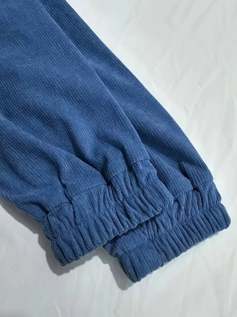 Maelis -  Women's ribbed jacket with zipper and straight fit