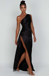 Hestia - One Shoulder Maxi Dress