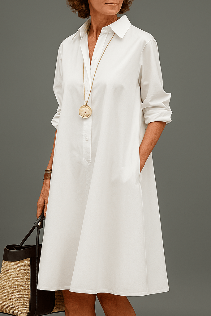 Evelinda - Premium Midi Dress Elegant for a Timeless Style