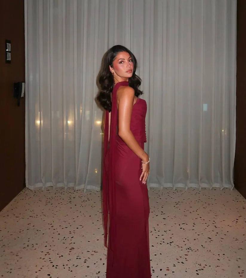 Kinsley - Strapless Bodycon Maxi Dress