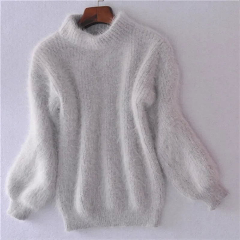 Amara - Vintage Sweater for Women Comfortable and Elegant Rollneck Sweater