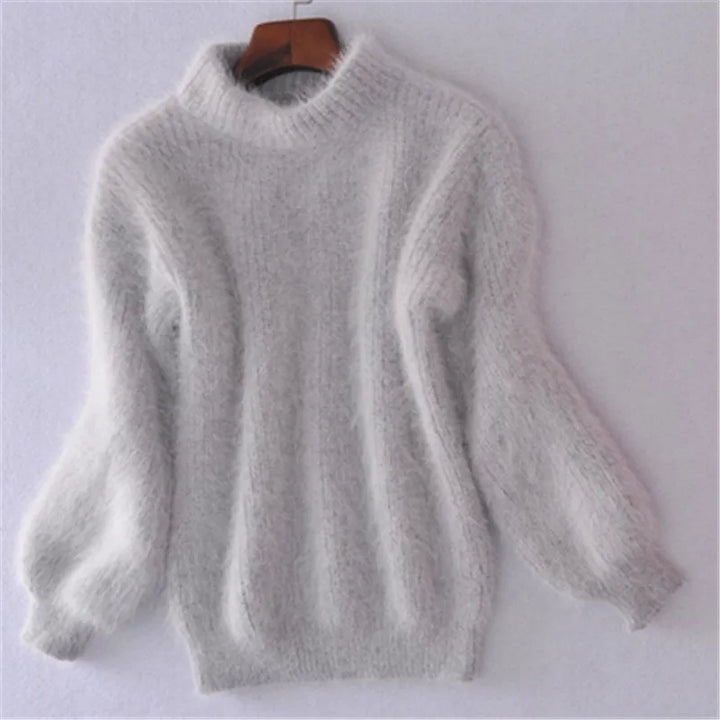 Amara - Vintage Sweater for Women Comfortable and Elegant Rollneck Sweater