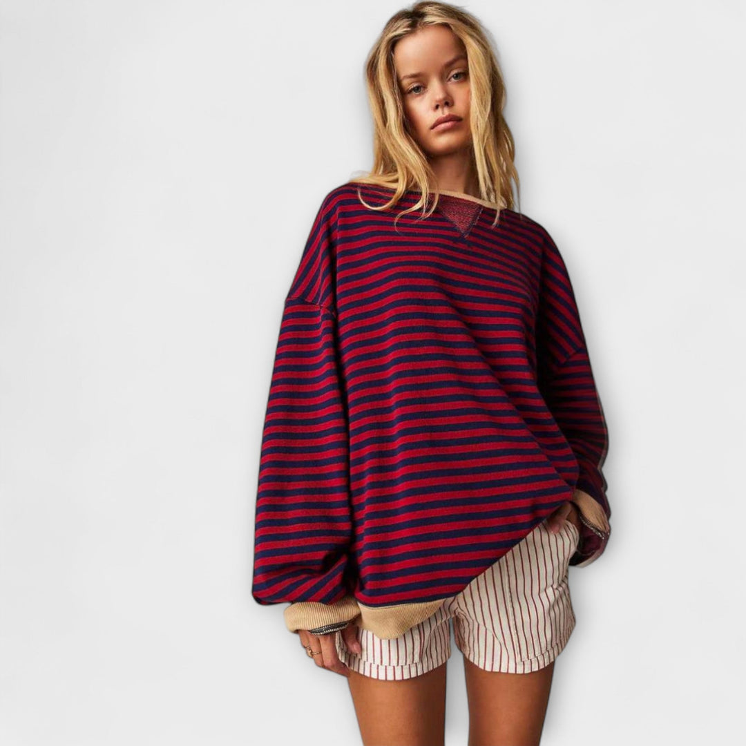 Everly - Striped Oversize Pullover