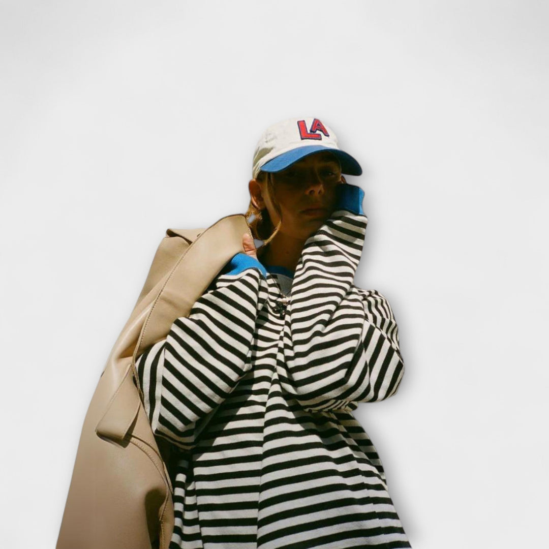 Everly - Striped Oversize Pullover