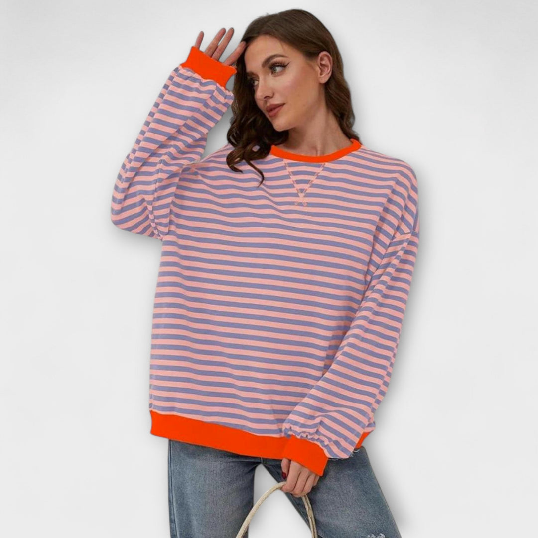 Everly - Striped Oversize Pullover