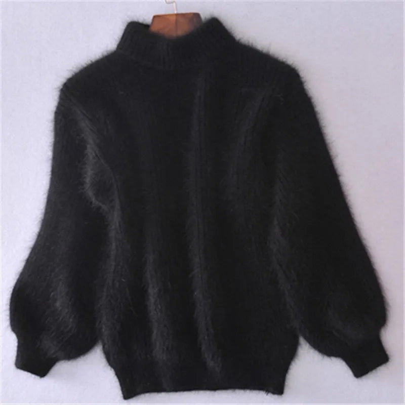 Amara - Vintage Sweater for Women Comfortable and Elegant Rollneck Sweater