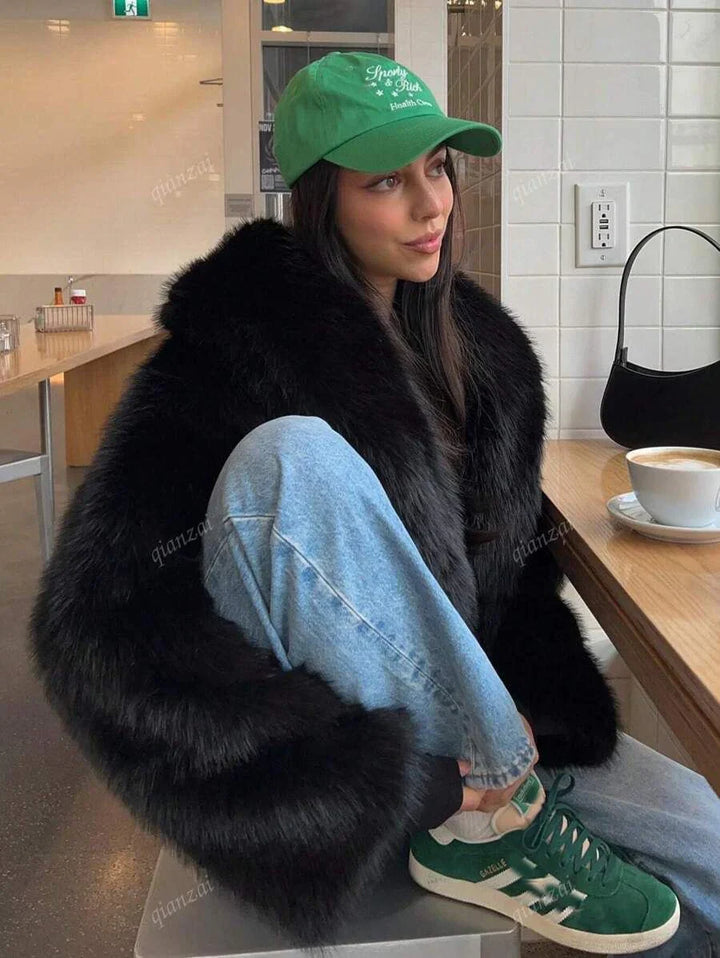 Julie - Faux Fur Coat