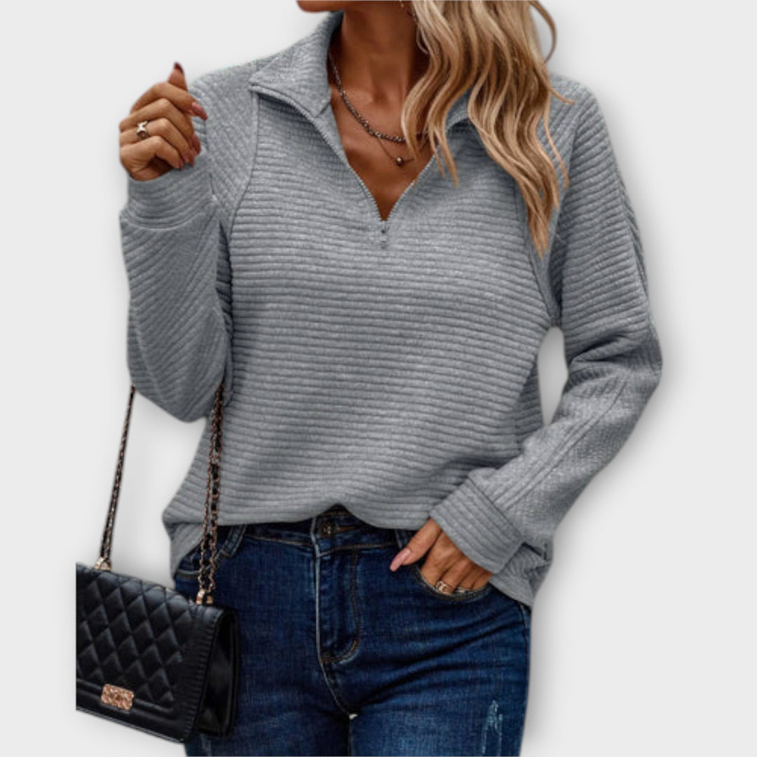 Arabella - Half zip Pullover