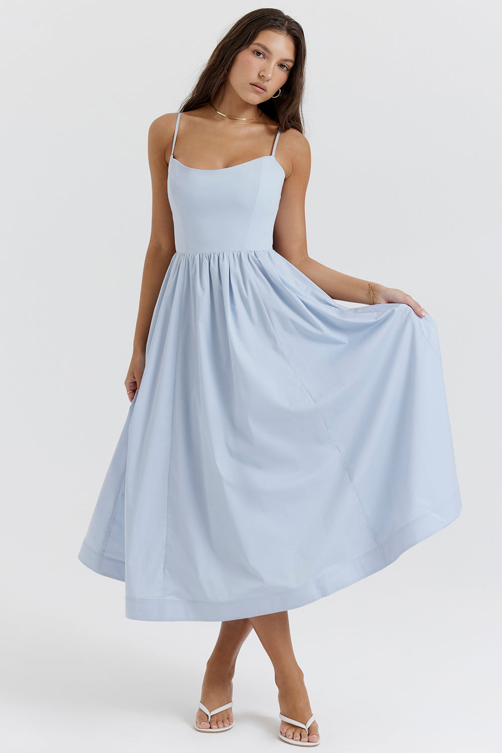 Greer - Elegant Midi Dress