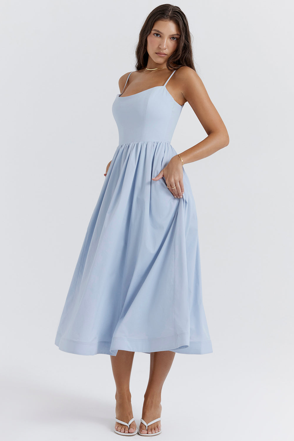 Greer - Elegant Midi Dress