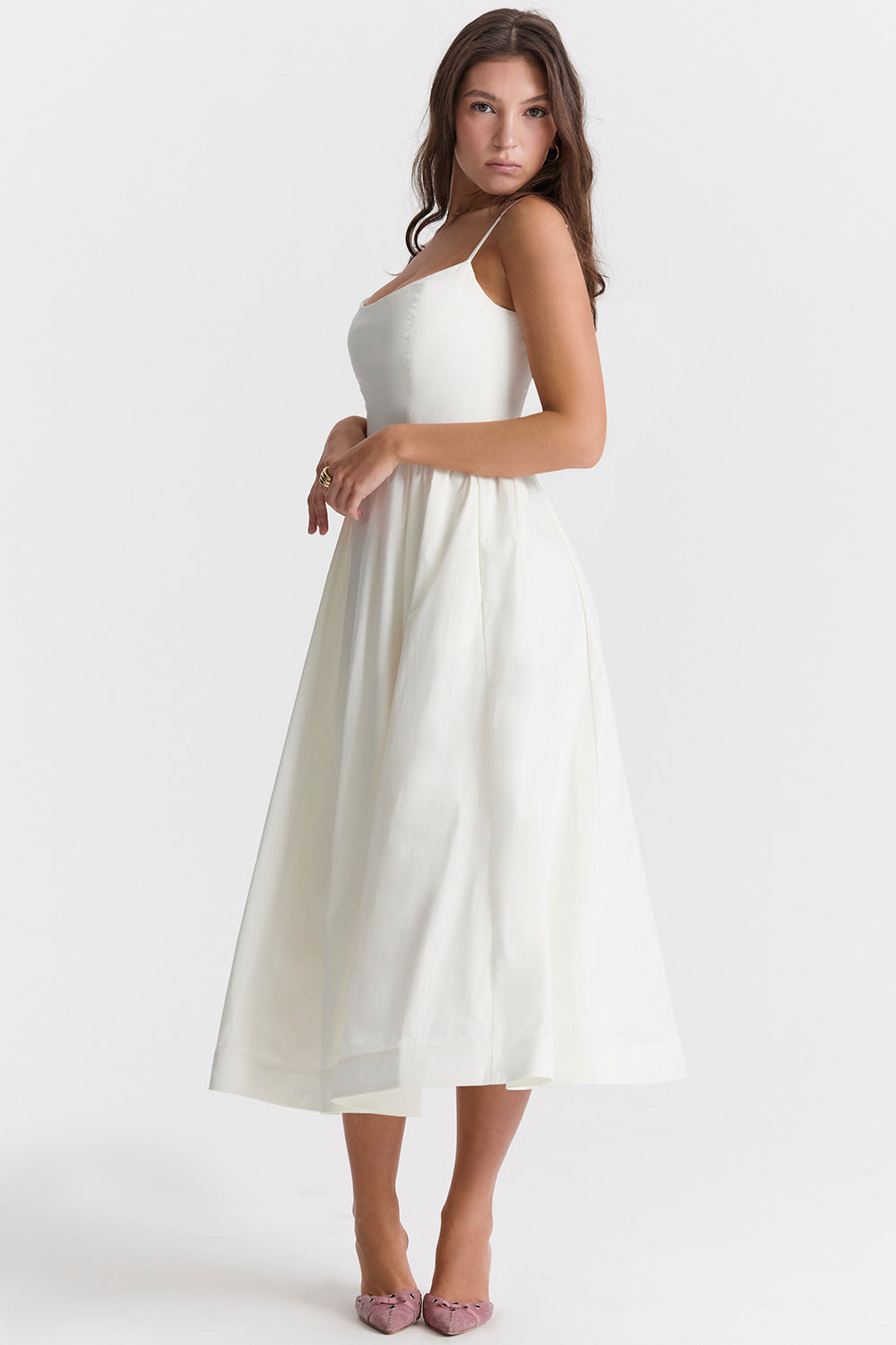Greer - Elegant Midi Dress