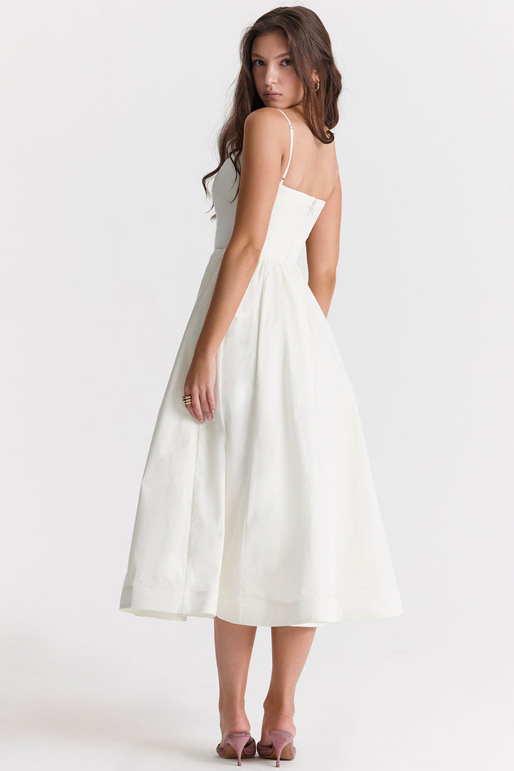 Greer - Elegant Midi Dress