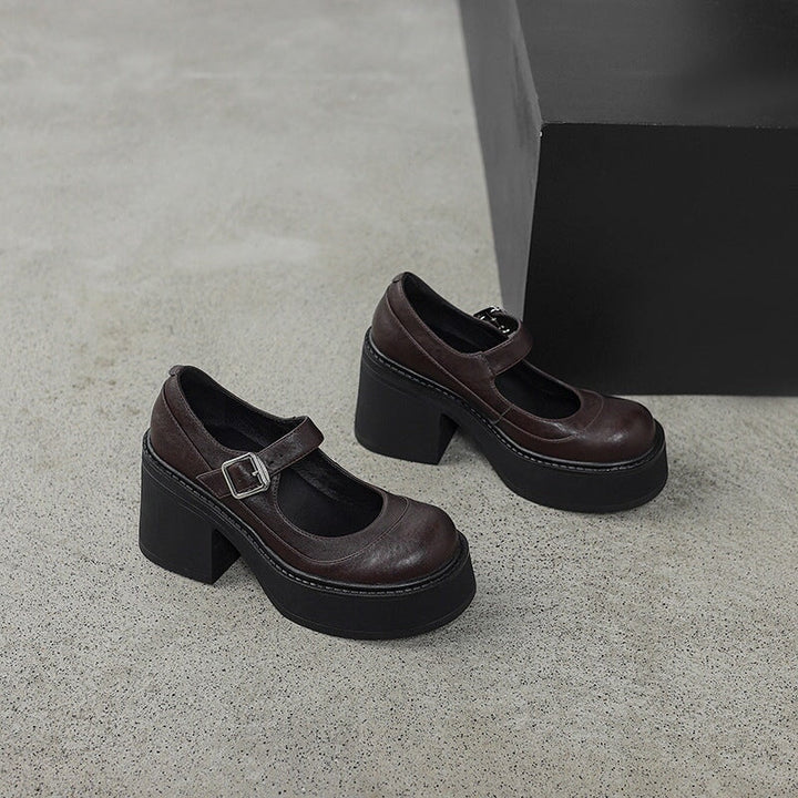 Thea - Leather Pumps