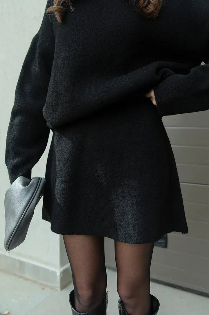 Quentin - Knit Suit (Top + Skirt)
