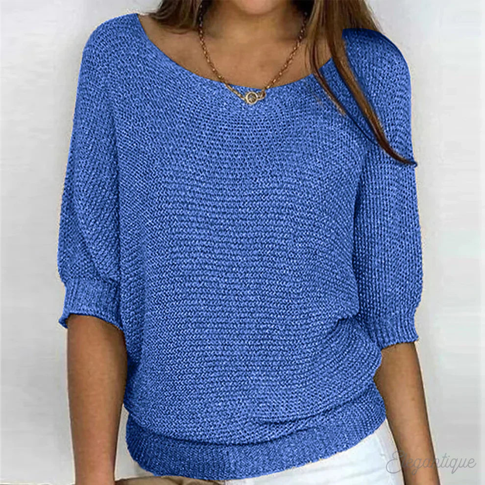 Seraphina - Cozy Crew Neck Sweater