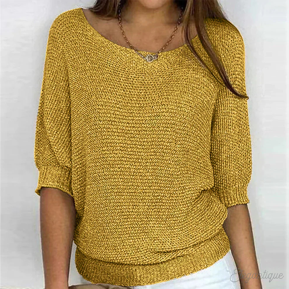 Seraphina - Cozy Crew Neck Sweater
