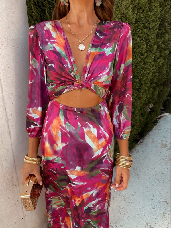 Tahliah - Elegant Dress with Cut-Out