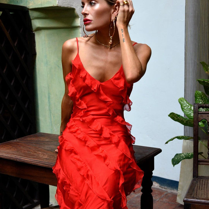 Elowen - Ruffled Dress
