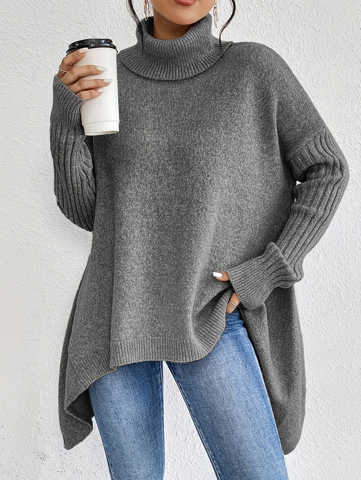 Clementine - Casual Asymmetrical Sweater