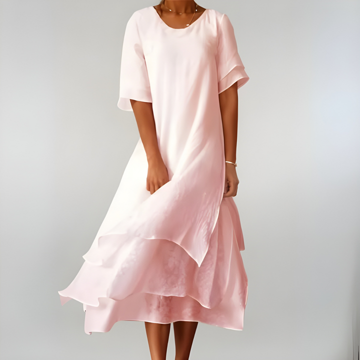Tahlissea -  Lightweight and Elegant Cotton Maxi Dress