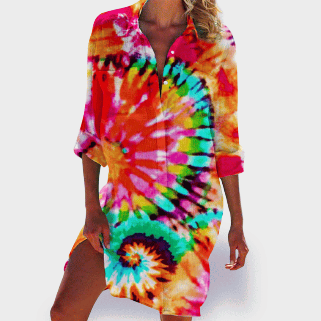 Vahlisse -  Colourful and Lightweight Summer Dress