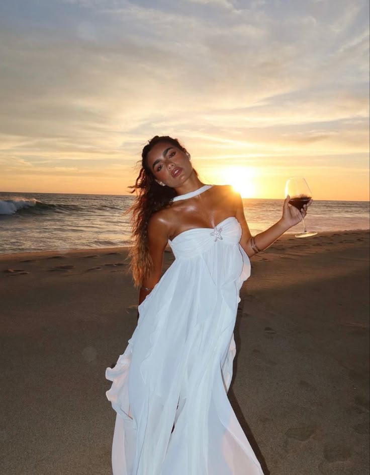 Maelis - Ruffle Strapless Maxi Dress