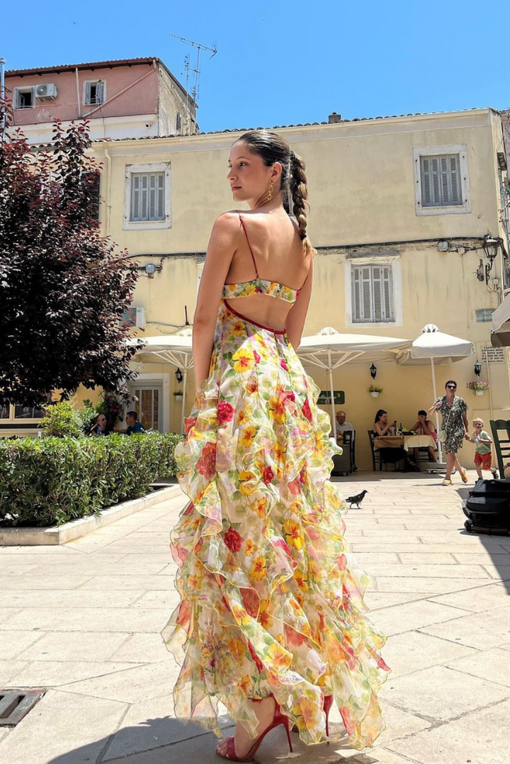 Oakley - Ruffle Maxi Dress