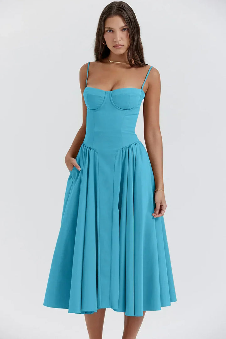 Bluebell - Dress With Attractive Corset Fit