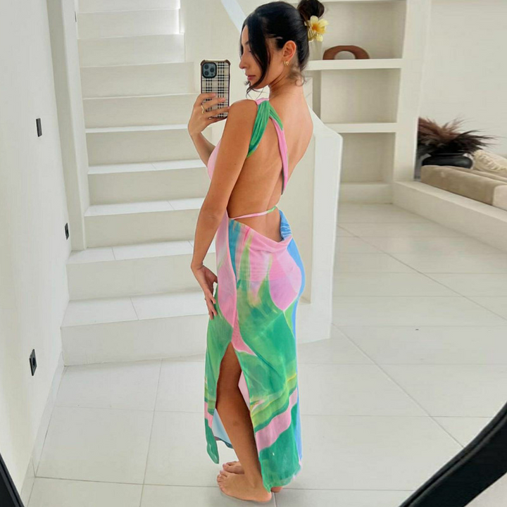 Jessamine - Pastel Maxi Dress