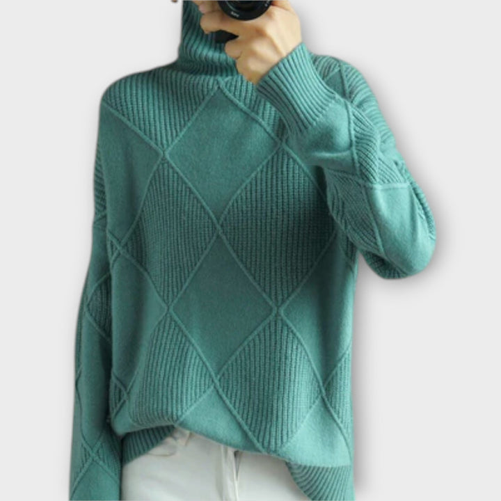 Kathryn - Cozy turtleneck sweater