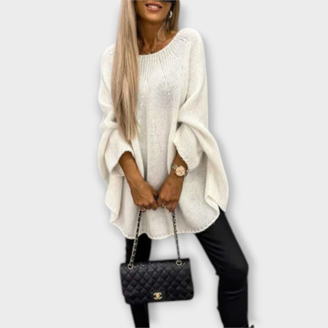 Lena - Stylish women's round neck sweater