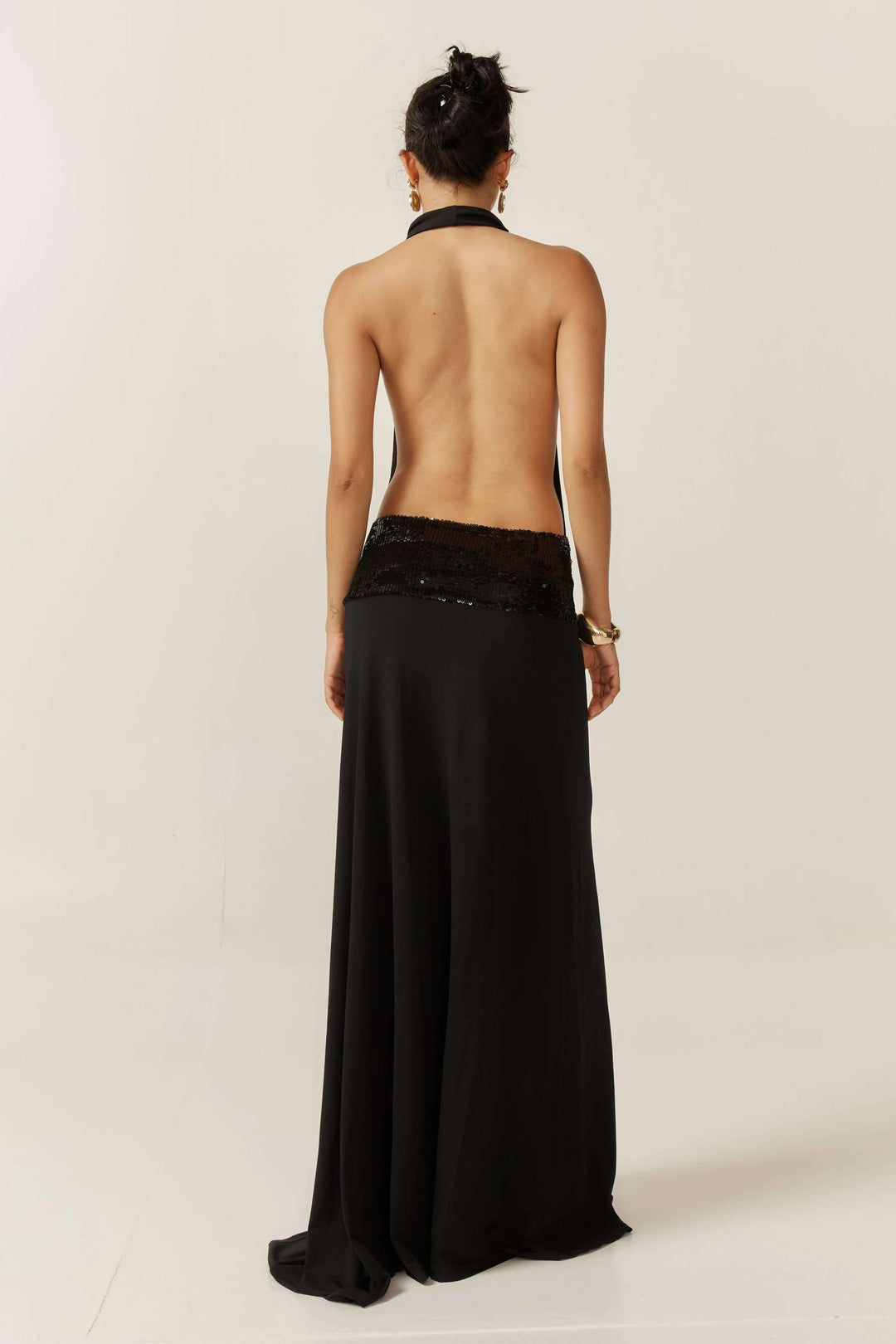Meliora - Halter Backless Gown