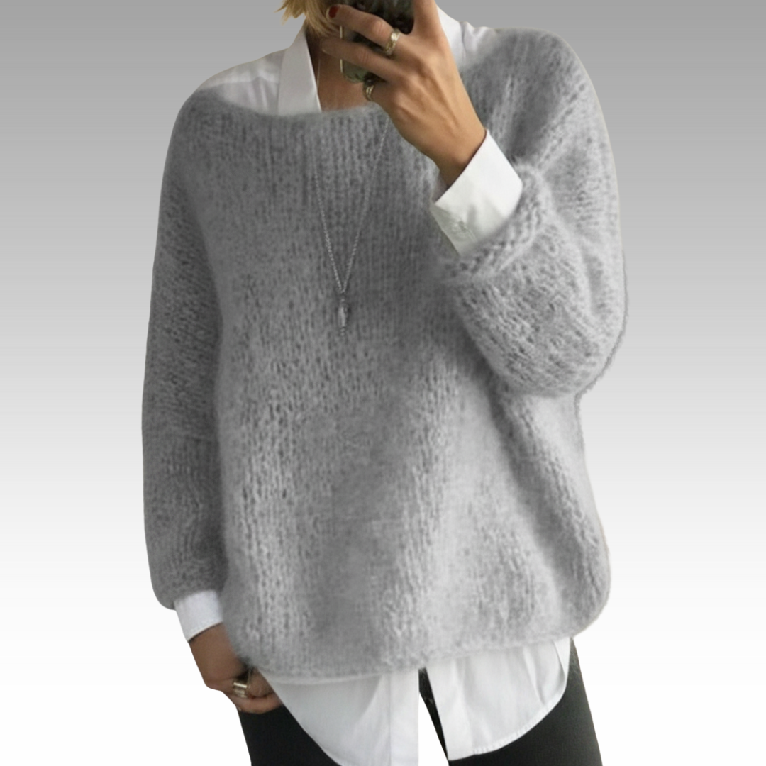 Victoria - Timeless knitted sweater with a soft look