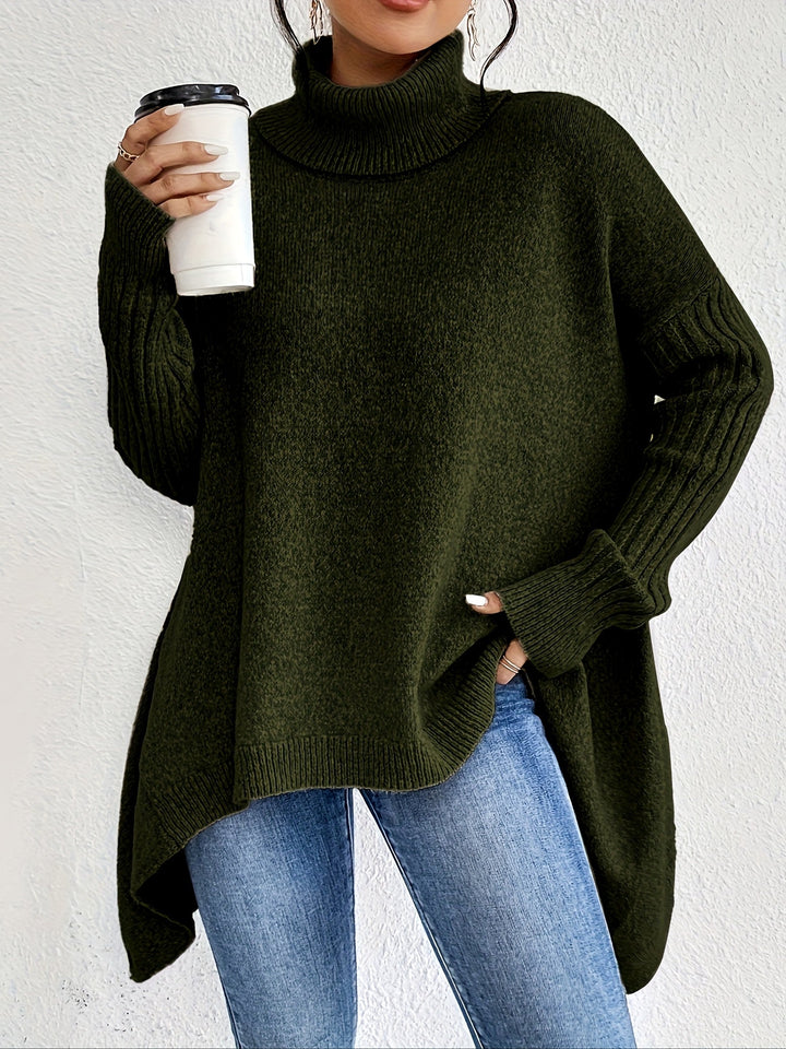 Clementine - Casual Asymmetrical Sweater