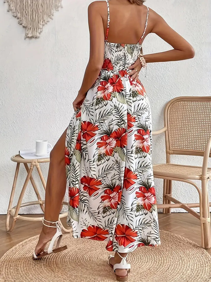 Zeyra - Summer Dress with Floral Print
