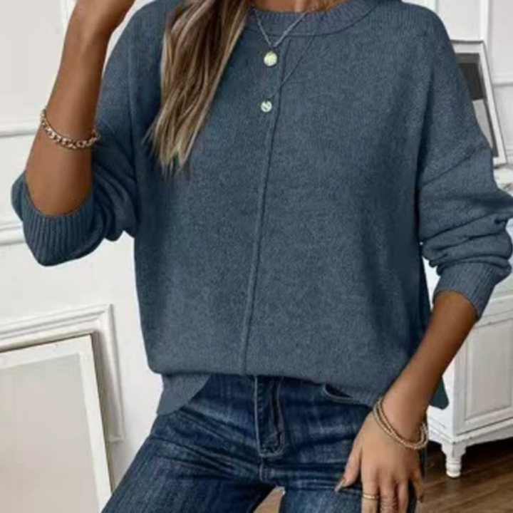 Verity - Soft Knitted Sweater with Relaxed Elegance