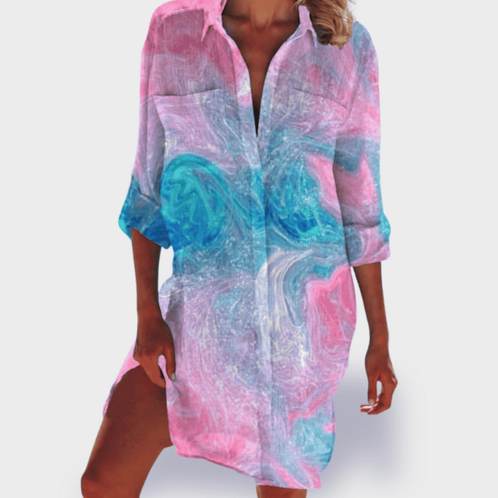 Vahlisse -  Colourful and Lightweight Summer Dress