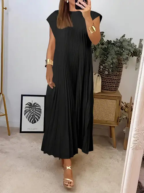Elyssiah - Lightweight and Refined Pleated Dress