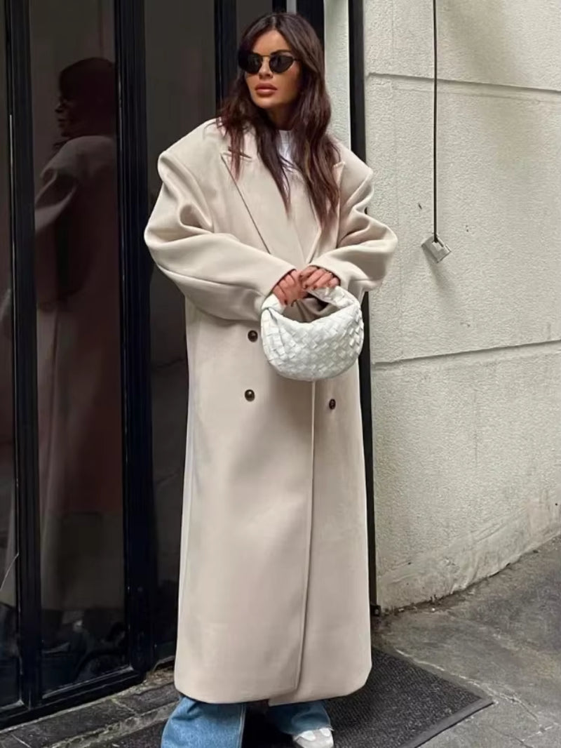 Freesia - Women's Coat with a Luxurious Cut and Timeless Look